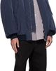 Hed Mayner Hed Mayner Navy Crinkled Bomber Jacket - 4