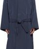 Hed Mayner Hed Mayner Navy Crinkled Trench Coat - 1