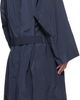 Hed Mayner Hed Mayner Navy Crinkled Trench Coat - 3