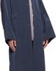 Hed Mayner Hed Mayner Navy Crinkled Trench Coat - 4