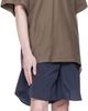Hed Mayner Hed Mayner Navy Curved Shorts - 4