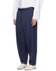 Hed Mayner Hed Mayner Navy Pleated Trousers - 4