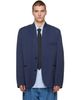 Hed Mayner Hed Mayner Navy Shawl Blazer - 1