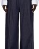 Hed Mayner Hed Mayner Navy Wide Jeans - 1