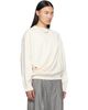Hed Mayner Hed Mayner Off-White Asymmetric Sweatshirt - 2