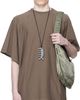 Hed Mayner Hed Mayner Taupe Embroidered-Logo T-shirt - 1