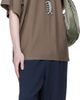 Hed Mayner Hed Mayner Taupe Embroidered-Logo T-shirt - 4