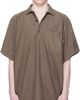 Hed Mayner Hed Mayner Taupe Garment-Dyed Polo - 1