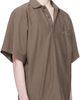 Hed Mayner Hed Mayner Taupe Garment-Dyed Polo - 2