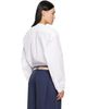 Hed Mayner Hed Mayner White Band Collar Shirt - 3