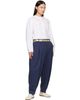 Hed Mayner Hed Mayner White Band Collar Shirt - 5