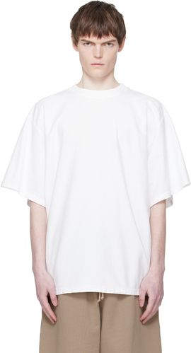 Hed Mayner Hed Mayner White Embroidered-Logo T-shirt