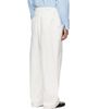 Hed Mayner Hed Mayner White Textured Denim Jeans - 3