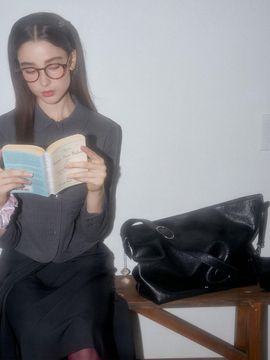 Heeari Buckle Big Bag [Black]