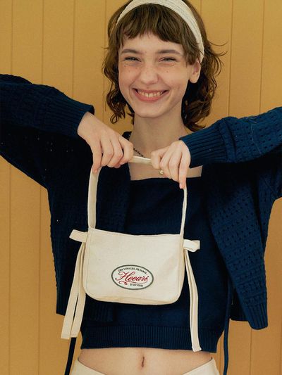 Heeari Lily Ribbon Mini Tote Bag