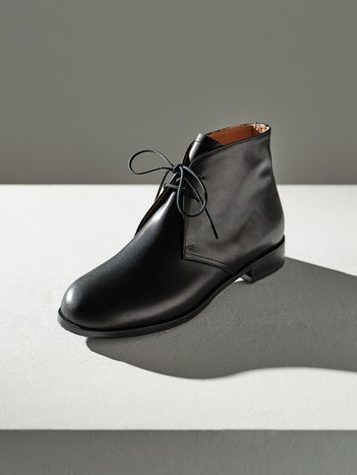 heenn CHUKKA BOOTS _ BLACK