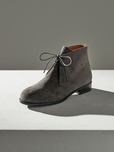 heenn CHUKKA BOOTS _ SUEDE GREY