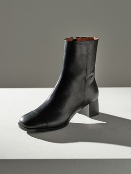 heenn OVER THE ANKLE BOOTS _ BLACK