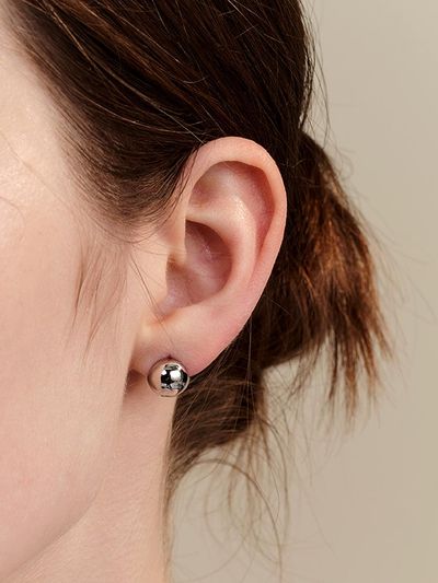 Hei Ball One-Touch Earring