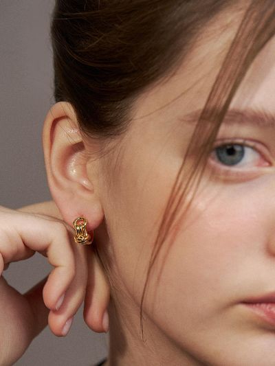 Hei Belt One-Touch Earrings