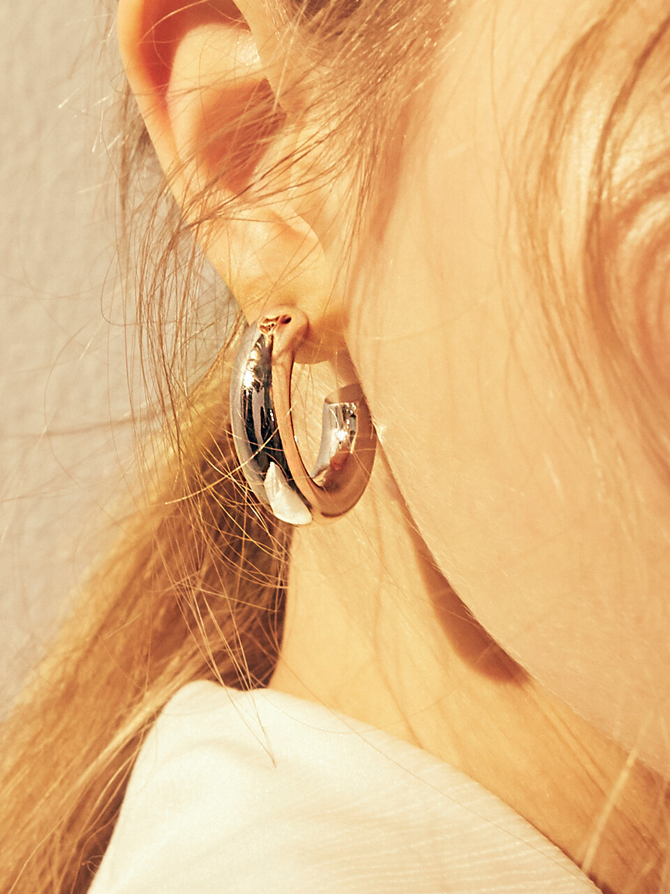 Hei Chubby Volume Hoop Earring