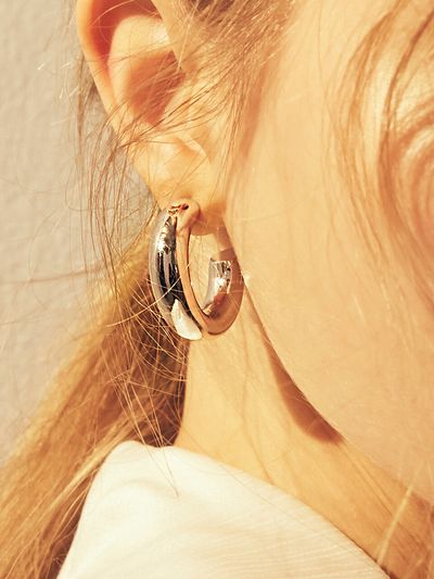 Hei Chubby Volume Hoop Earring