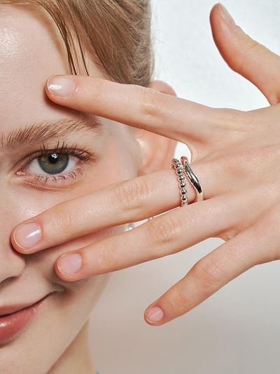 Hei cool two lines ring