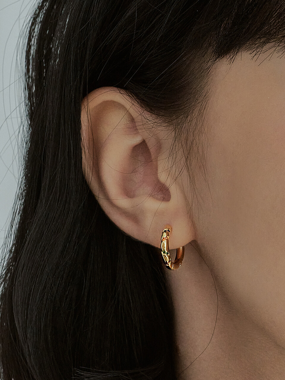 Hei Crayon One-touch Earrings