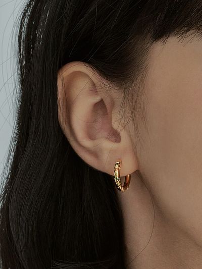 Hei Crayon One-touch Earrings