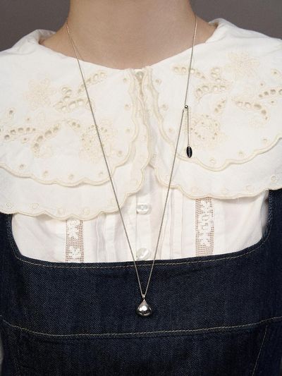Hei Kisses Pendant Long Necklace