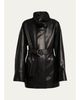 Heirlome Ellis Belted Leather Jacket - 1