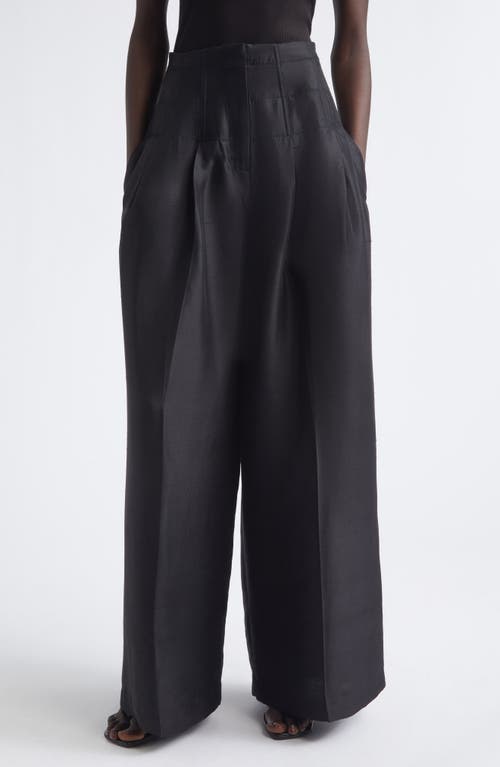 HEIRLOME HEIRLOME Condesa Corseted Shantung Silk Trousers