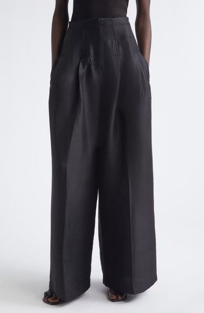 HEIRLOME HEIRLOME Condesa Corseted Shantung Silk Trousers