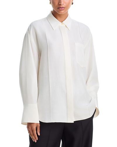 Heirlome Heirlome Francis Silk Relaxed Shirt