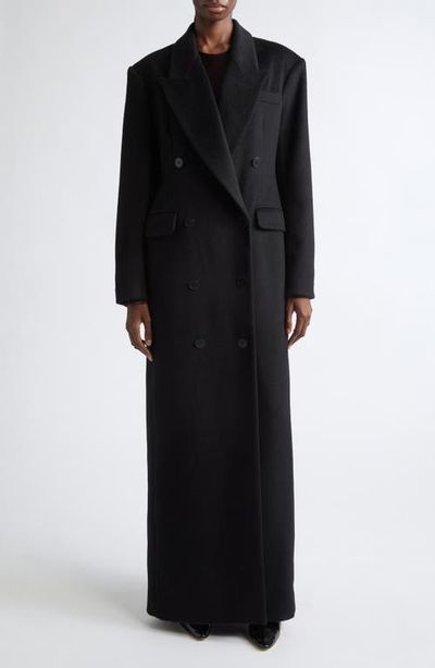 HEIRLOME HEIRLOME Pascal Double Breasted Camel Hair Coat