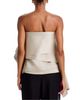 Heirlome Heirlome Rosario Draped Silk Strapless Top - 3