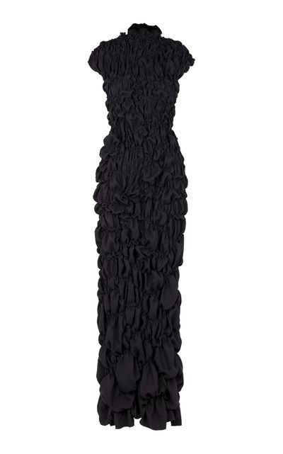 artisanal black maxi dress Kaya Tie Strap Maxi Dress main image 0