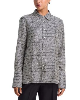 Heirlome Heirlome X A Morales Rosie Silk Relaxed Shirt