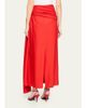 Heirlome Helena Knotted Wrap Silk Maxi Skirt - 3