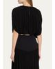 Heirlome Louise Shirred Jersey Crop Top - 3