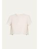 Heirlome Mariel Wool-Silk Faille Full Crop Top - 1