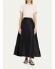 Heirlome Mariel Wool-Silk Faille Full Crop Top - 2