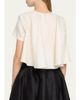 Heirlome Mariel Wool-Silk Faille Full Crop Top - 3