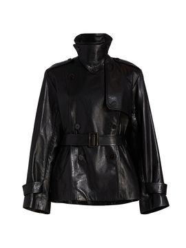 Heirlome Women's Iggy Double-Breasted Leather Jacket