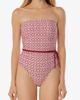 HELEN JON HELEN JON Belted Bandeau One-Piece - 1