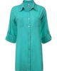 HELEN JON HELEN JON Camp Shirt Cover-Up - 5