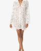 HELEN JON HELEN JON Lace Button Front Dress - 1
