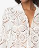 HELEN JON HELEN JON Lace Button Front Dress - 4