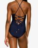 HELEN JON HELEN JON Lattice Back One-Piece - 2