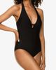 HELEN JON HELEN JON Plunge Tortoise One-Piece - 3